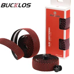BUCKLOS Silicone Road Bike Tapes Bicycle Handlebar Cover Belts Soft Anti Slip Bike Handlebar Warpper Road Bicycle Handles Tapes