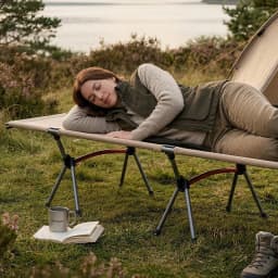 WESTTUNE Camping Cot Portable Folding Bed Ultralight Aluminum Alloy Sleeping Cot for Outdoor Hiking Backpacking Travel