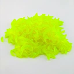 100pcs/box Luminous Silicone Artificial Bread Worm Baits 2cm 0.3g Maggot Grub Soft Fishing Lure Hooks Smell Worms Glow Lures