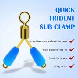 10pcs Y-Shaped Swivel Ring for Space Beans Double Hooks Fishing Line Contactor Fishing Accessories Fishing Tools