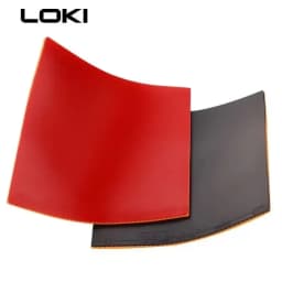LOKI RXTON 5 High Elasticity Table Tennis Rubber Sticky Red Ping Pong Rubber Pips In High-density Sponge Black Pingpong Rubber
