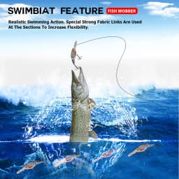 Agoie Deep Diving Crankbaits Jointed Swimbait For Bass Fishing 105mm 15g Floating Wobblers With Rattles For Pike Fishing Lure