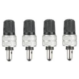 4 Pcs Bicycle Tube Valve Bike Replacement Dunlop Valve Germany Valve Bicycle Wheel Valve Cover Dustproof Car Accessories