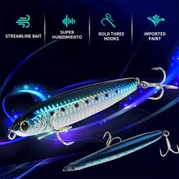Sinking Pencil Bait 14g 24g Wobbler Gravity Transfer System Popper Pesca Swimbait Long Cast Minnow Tackle Fishing Lure