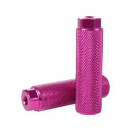 Bike Pegs Aluminum Alloy Anti-Skid Lead Foot Bicycle Pegs BMX Pegs for Mountain Bike Cycling Rear Stunt Pegs Fit 3/8 inch Axles