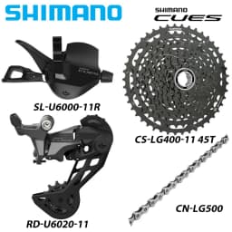 SHIMANO CUES 10S 11S U6000 MTB 1X10/11 Speed Groupset Shifter Derailleur Chain Cassette Cranset Brake Original Bike Parts