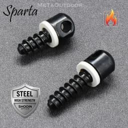 Sparta Sling Swivels Column Base Blue Steel Screw