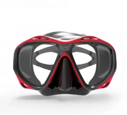 Farsighted Presbyopia Diving Mask with Tempered Glass Lenses, Reading Hyperopia Dive Gear for Men Women, +2.0 to +5.0