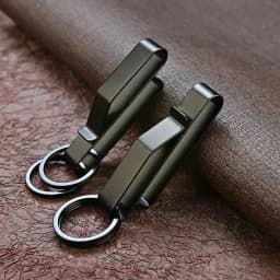 Steel Belt Hook Carabiner Car Keychain Belt Hanger Bottle Hook Camp Water Holder Tactical Outdoor EDC Buckle Tool