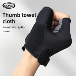 Bicycle Half Finger Shockproof Gloves With Thick GEL Silicone Breathable Anti-slip MTB Road Bike Cycling Quick Release Gloves
