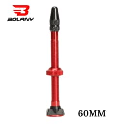 BOLANY 1PCS Bicycle Valve 40mm/60mm Road Bike Vacuum Nozzle For Bike Tubeless Tire Core Aluminum Alloy Valve Accessories