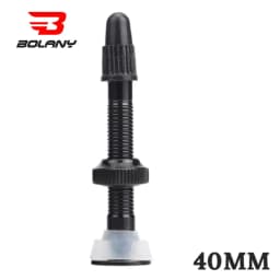 BOLANY 1PCS Bicycle Valve 40mm/60mm Road Bike Vacuum Nozzle For Bike Tubeless Tire Core Aluminum Alloy Valve Accessories