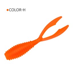 Spinpoler AJING Soft Fishing Lures Rockfish 10pcs/lot 0.3g 36mm Twin Tail Artificial Wobbler Ocean Rock Silicone Shad Worm Bait