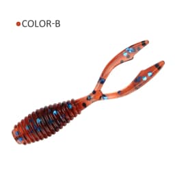 Spinpoler AJING Soft Fishing Lures Rockfish 10pcs/lot 0.3g 36mm Twin Tail Artificial Wobbler Ocean Rock Silicone Shad Worm Bait
