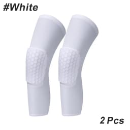1Pcs/2Pcs Basketball Knee Pads Volleyball Kneepad Honeycomb Crashproof Antislip Leg Sleeve Protective Pad Support Guard Padded