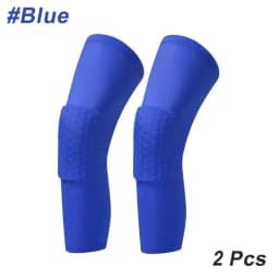 1Pcs/2Pcs Basketball Knee Pads Volleyball Kneepad Honeycomb Crashproof Antislip Leg Sleeve Protective Pad Support Guard Padded