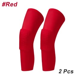 1Pcs/2Pcs Basketball Knee Pads Volleyball Kneepad Honeycomb Crashproof Antislip Leg Sleeve Protective Pad Support Guard Padded