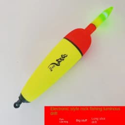 10g-120g EVA Luminous Fishing Night Float Light Stick Foam Plastic Bobber Sea Rock Fishing Striking Floats green light