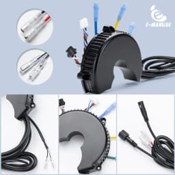 Bafang Mid Drive Motor Controller Replacement for BBSHD BBS01B BBS02 BBS02B Motor 48V 750W 52V 1000W 36V 250W 350W 500W