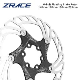 ZRACE MTB Bike Disc Brake Rotor Strong Heat Dissipation Floating 140mm 160mm 180mm 203mm