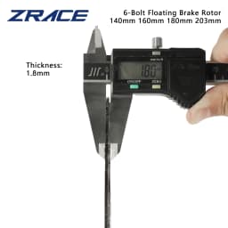 ZRACE MTB Bike Disc Brake Rotor Strong Heat Dissipation Floating 140mm 160mm 180mm 203mm
