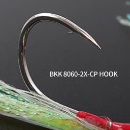 JIGGING PRO 1/0 2/0 3/0 4/0 Heavy Duty Double Assist Hooks Steel Wire Core Jigging Hooks Luminous Saltwater Fishing Tackle