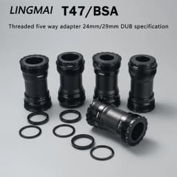 Bicycle Bottom Bracket Ceramic Bearing BB T47 Thread 68mm 73mm 86.5mm Bsa 68mm 73mm for Mountain Road Bike Central Movement DUB