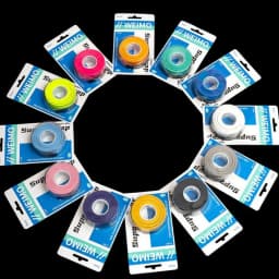 1 box badminton racket handle rubber non-slip handle cover wrap grip strap sweat absorbent tennis racket