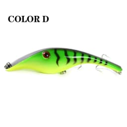 ALASICKA 140mm 42g 1pcs Zalt Pike Undberg Stalker Musky Muskie Pike Bass Lure Bait Wobbler 3D Eyes Floating Crank Jerk Troll