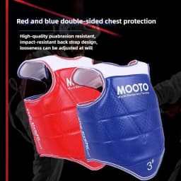 Chest Protector Taekwondo Protective Equipment Combination Boxing Competition Taekwondo Protective Breast Protection Profession