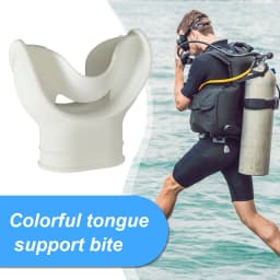 1/2/3PCS Silicone Snorkel Mouthpiece Diving Regulator Mouthpiece Cover Deep Snorkeling Underwater Mouthpieces For Water Sports