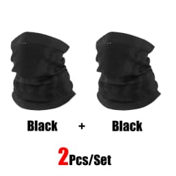 1pc/2pcs/3pcs Unisex Winter Breathable Warm Ski Mask Bike Motorcycle Half Face Mask Scarf Outdoor Hiking Fishing Cycling Mask