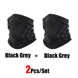 1pc/2pcs/3pcs Unisex Winter Breathable Warm Ski Mask Bike Motorcycle Half Face Mask Scarf Outdoor Hiking Fishing Cycling Mask