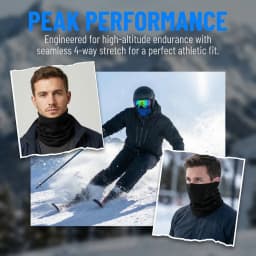 1pc/2pcs/3pcs Unisex Winter Breathable Warm Ski Mask Bike Motorcycle Half Face Mask Scarf Outdoor Hiking Fishing Cycling Mask