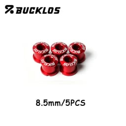BUCKLOS Bike Chainring Bolts 6.5mm 8.5mm Single/Double Speed Disc Chainwheel Screws for Bicycle Crankset Bike Accessories