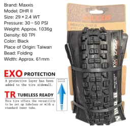 Maxxis Minion DHR (M327ru) 26/27.5/29 Inch, Downhill Folding Tire For Mountain Bike, More Wear-resistant And Stronger Cornering