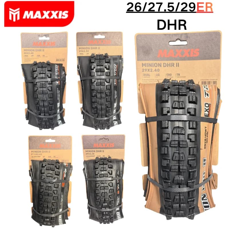 Maxxis Minion DHR (M327ru) 26/27.5/29 Inch, Downhill Folding Tire For Mountain Bike, More Wear-resistant And Stronger Cornering