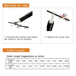 WorthWhile Crossfit Jump Rope Professional Speed Bearing Skipping Fitness Workout Training Equipement MMA Boxing Home Exercise