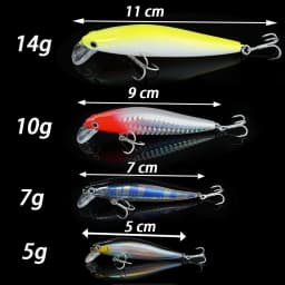 Sinking Minow 5g 7g 14g Jerkbait Magnetic Boost Fishing Lure Gravity Balance System Cast Deep Bait Wobbler Pesca Swimbait Pesca