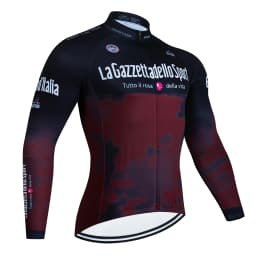 Tour De Giro D'ITALIA Long Sleeve Cycling Jersey Autumn Mountain Bike Clothes Bicycle Clothing MTB Bike Cycling Clothing Jacket