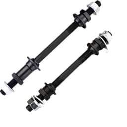 150mm 180mm Mountain Bike MTB Front Rear Axle Bike Spindle Bike Solid Shaft Bicycle Wheel Hub Axle Front Back Axles