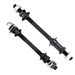 150mm 180mm Mountain Bike MTB Front Rear Axle Bike Spindle Bike Solid Shaft Bicycle Wheel Hub Axle Front Back Axles