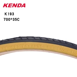 Kenda 700C Bicycle Tire 700x23C 25C 28C 32C 35C K191 K193 Ultralight Yellow Side Tyre Pneu Bicicleta Road Bike Tires
