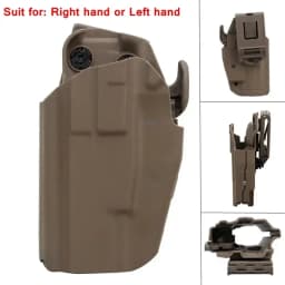 Tactical Gun Holster for G17 20 21 22 37 SIG P226 Hunting Shooting Pistol Waist Holsters Airsoft Combat Gun Case
