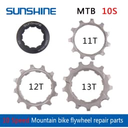 SUNSHINE-SZ Bicycle Flywheel Pinion Repair Parts 11 Speed Bike Cassette 11T 12T 13T Bicycle Flywheel Locking Cover