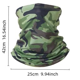 Outdoor UV Protection Bandana Scarf Neck Warmer Multifunctional Fishing Hiking Cycling Face Head Wrap Cover Bandana Headband Cap