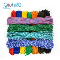 IQiuhike 100 Colors Paracord 2mm 100FT,50FT,25FT One Stand Cores Paracord Rope Paracorde Cord For Jewelry Making Wholesale