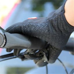 Winter Cycling Gloves Men Women Motorcycle Fleece Sport Zipper Autumn Touch Screen Warm Water-Repellent Windproof Non-slip Glove