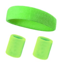 3PCs/set Mens Sports Headband Sweatband Stretch Elastic Outdoor Sport Sweat Headband Wristband Women Gym Running Tennis Headwrap