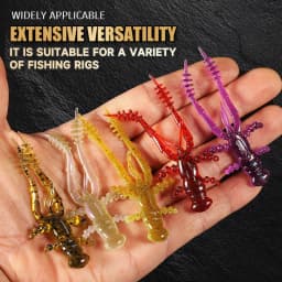Supercontinent lobster 72mm / 47mm Lobster Soft Lure Fishing Lures Attractive Shrimp odor salt Wobbler